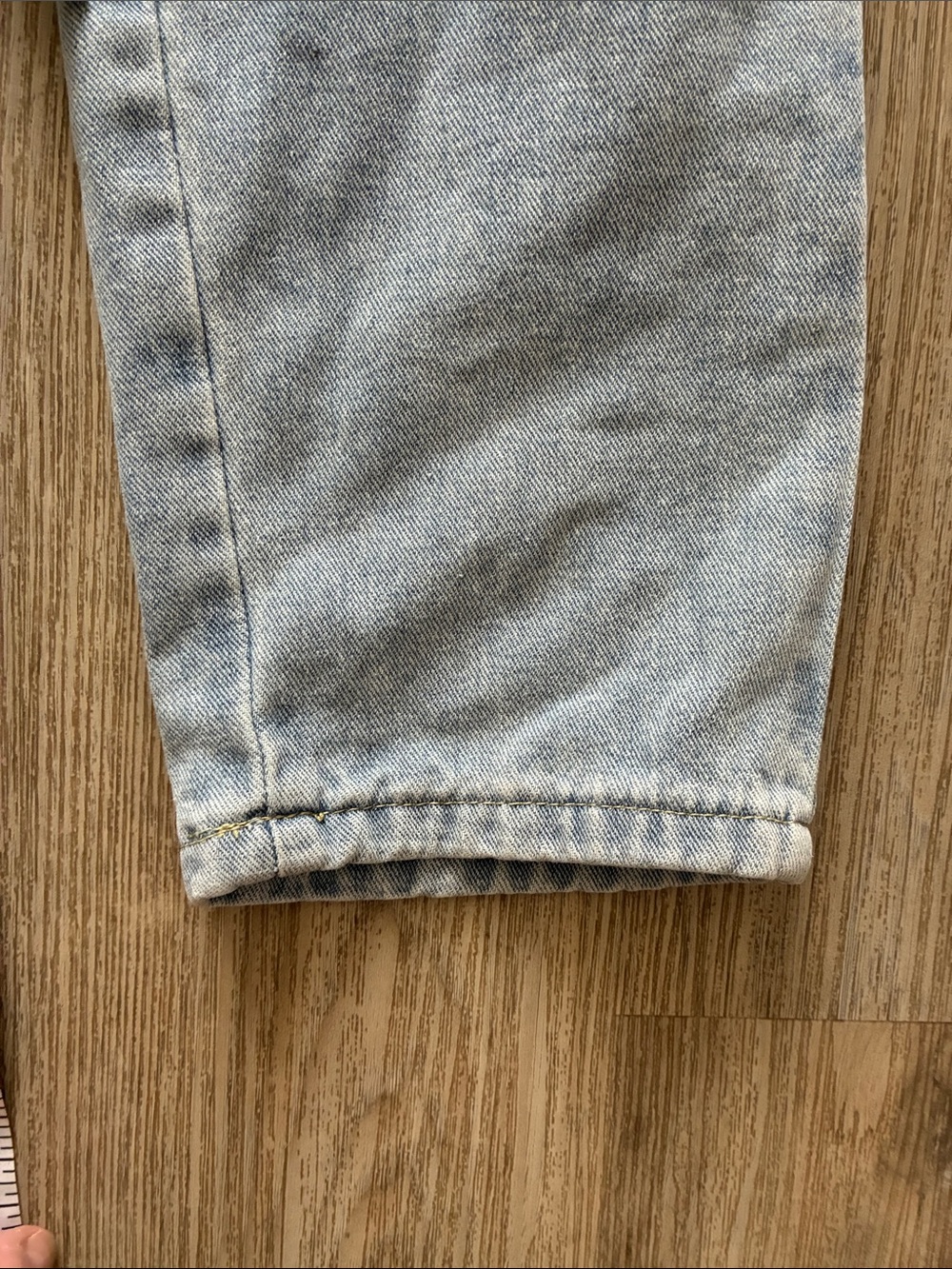 Distressed Denim Overalls - Picture 9 of 12